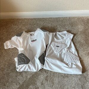 Schutt Kids White Padded Shirt